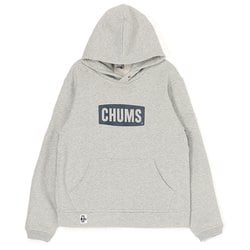 チャムスロゴプルオーバーパーカー CHUMS Logo Pullover Parka CH00-1418 G050 H/Gray x Navy Mサイズ [アウトドア スウェット メンズ]