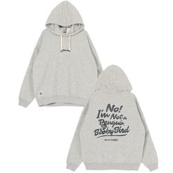 オーバーサイズド アイム ノットアペンギン プルオーバーパーカ Oversized I'm Not A Penguin P/O Parka CH10-1469 G005 H/Gray WLサイズ [アウトドア パーカー レディース]
