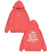 オーバーサイズドアイムノットアペンギンプルオーバーパーカー Oversized I'm Not A Penguin Pullover Parka CH00-1469 R129 Rose Mサイズ [アウトドア パーカー メンズ]