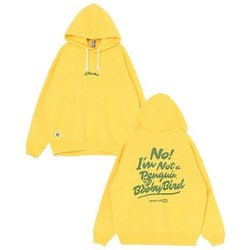 オーバーサイズドアイムノットアペンギンプルオーバーパーカー Oversized I'm Not A Penguin Pullover Parka CH00-1469 Y001 Yellow Mサイズ [アウトドア パーカー メンズ]
