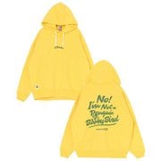 オーバーサイズドアイムノットアペンギンプルオーバーパーカー Oversized I'm Not A Penguin Pullover Parka CH00-1469 Y001 Yellow Mサイズ [アウトドア パーカー メンズ]