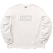 ヘビーウェイトチャムスロゴロングスリーブTシャツ Heavy Weight CHUMS Logo L/S T-Shirt CH11-2298 W001 White WMサイズ [アウトドア カットソー レディース]