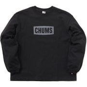 ヘビーウェイトチャムスロゴロングスリーブTシャツ Heavy Weight CHUMS Logo L/S T-Shirt CH11-2298 K001 Black WMサイズ [アウトドア カットソー レディース]