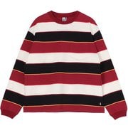 ヘビーウェイトボーダーロングスリーブTシャツ Heavy Weight Border L/S T-Shirt CH11-2449 R126 Burgundy/Black WMサイズ [アウトドア カットソー レディース]