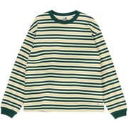 ヘビーウェイトボーダーロングスリーブTシャツ Heavy Weight Border L/S T-Shirt CH11-2449 M111 Green/Yellow WMサイズ [アウトドア カットソー レディース]