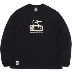 ブービーフェイスブラッシュドロングスリーブTシャツ Booby Face Brushed L/S T-Shirt CH11-2303 K084 Black x Greige WLサイズ [アウトドア カットソー レディース]