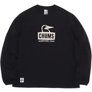 ブービーフェイスブラッシュドロングスリーブTシャツ Booby Face Brushed L/S T-Shirt CH11-2303 K084 Black x Greige WLサイズ [アウトドア カットソー レディース]