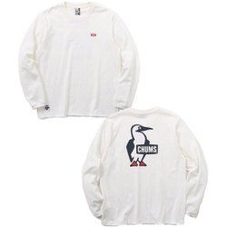 ブービーロゴブラッシュドロングスリーブTシャツ Booby Logo Brushed L/S T-Shirt CH11-2304 W001 White WLサイズ [アウトドア カットソー レディース]