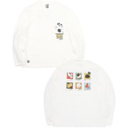 インスタントカメラポケットブラッシュドロングスリーブTシャツ Instant Camera Pocket Brushed L/S T-Shirt CH11-2451 W001 White WMサイズ [アウトドア カットソー レディース]
