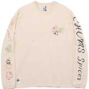 チャムススパイスブラッシュドロングスリーブTシャツ CHUMS Spice Brushed L/S T-Shirt CH11-2453 G057 Greige WMサイズ [アウトドア カットソー レディース]