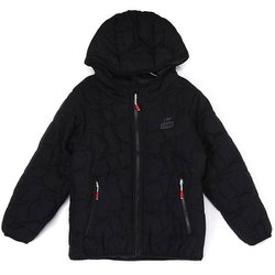 キッズブービーステッチパテッドフーディー Kid's Booby Stitch Padded Hoodie CH24-1058 K001 Black KMサイズ [アウトドア ジャケット キッズ]