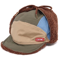 キッズキャンピングボアロシアンキャップ Kid's Camping Boa Russian Cap CH25-1068 C103 Lt.Blue Crazy [アウトドア 帽子 キッズ]