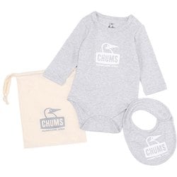 ベビーロングスリーブギフトセット Baby L/S Gift Set CH27-1032 G005 H/Gray 80サイズ [ロンパース スタイ ベビー]