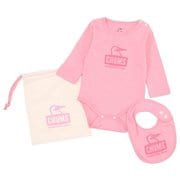 ベビーロングスリーブギフトセット Baby L/S Gift Set CH27-1032 R018 Pink 70サイズ [ロンパース スタイ ベビー]