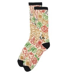 チャムス 3Ｄ プリント ソックス CHUMS 3D Print Socks CH06-1122 Z327 Spice Mサイズ [アウトドア ソックス]