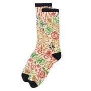 チャムス 3Ｄ プリント ソックス CHUMS 3D Print Socks CH06-1122 Z327 Spice Mサイズ [アウトドア ソックス]