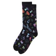 チャムス 3Ｄ プリント ソックス CHUMS 3D Print Socks CH06-1122 Z330 Graffiti Mサイズ [アウトドア ソックス]