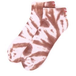 バッジ ロゴ タイダイアンクルソックス Badge Logo Tie-Dye Ankle Socks CH06-1107 Z319 Brown Tie-Dye Mサイズ(25-27cm) [アウトドア ソックス ユニセックス]