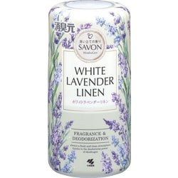 消臭元SAVON ホワイトラベンダーリネン 400ml
