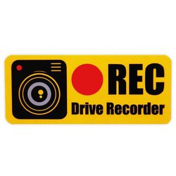 Z-3529 [REC（小）反射 2枚入り ステッカー]