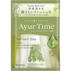 アーユルタイム リフレッシュデイ 40g [バスソルト]