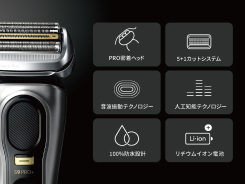 ヨドバシ.com - ブラウン BRAUN メンズシェーバー シリーズ9 PRO＋ 充電式 4枚刃 6in1全自動プレミアムアルコール洗浄器/充電トラベルケース付き  ノーブルメタル 9575cc-V 通販【全品無料配達】