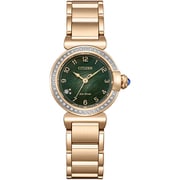 CITIZEN L (シチズン エル) Round Collection (ラウンド コレクション) エコ・ドライブ 替えバンド(サテン風合成皮革)付 EM1123-62X