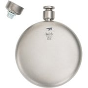 チタン丸形スキットル 130ml
