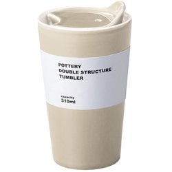 CERA THERMO タンブラー 約310ml ベージュ CT-1685
