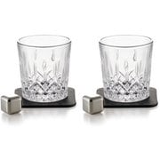 煌 -kirameki- ロックグラス 約320ml ペアセット KR-1645