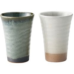 ゆらり カップ タンブラー 約300ml ペアセット YR-1688