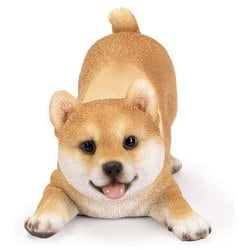 H22357 [スマホスタンド 寝そべる柴犬]