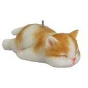 メモホルダー 寝そべり 茶トラ白猫 H23215