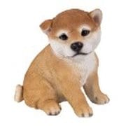 H16726 [オブジェ お座り 右向き 秋田犬]