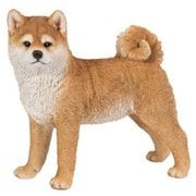 H19267 [オブジェ 左向きに立つ秋田犬（大）]