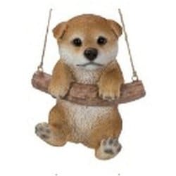 H20026 [オーナメント ぶら下がり 秋田犬]