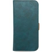 AC-P24-PB BL [iPhone 16用 磁気ワイヤレス充電対応ソフトレザー手帳型ケース ブルー]