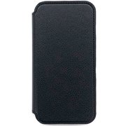 AC-P24P-PMB BK [iPhone 16 Pro用 磁気ワイヤレス充電対応手帳型スリムケース ブラック]