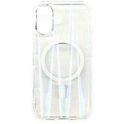AC-P24-MSO [iPhone 16用 磁気ワイヤレス充電対応オーロラクリアケース]