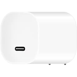USB急速充電器 USB PD（パワーデリバリー）対応 20W USB-C×1 PD-PPS 折りたたみプラグ ホワイト ET-O24AC01-WH