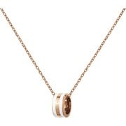 DW00400153 Emalie Necklace RG White