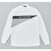 DBM02FWHL [ゴルフ メンズ 【4Dimotion Fit Split Raglan Sleeve】 長袖モックネックシャツ Lサイズ ホワイト]
