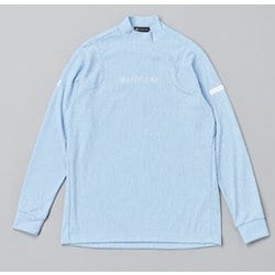 DBM03FDBL [ゴルフ メンズ 【4Dimotion Fit】 長袖モックネックシャツ Lサイズ ダスクブルー]