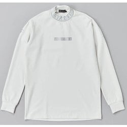 DBM30FWHL [ゴルフ メンズ 【4Dimotion Fit Split Raglan Sleeve】 長袖モックネックシャツ Lサイズ ホワイト]