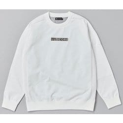 DBM30BWHL [ゴルフ メンズ 防風クルーネックセーター Lサイズ ホワイト]