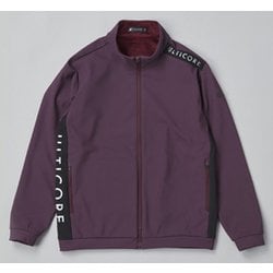 6BD01DPPM [ゴルフ メンズ 【4Dimotion Fit Split Raglan Sleeve】 長袖前開きブルゾン Mサイズ パープル]