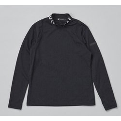 DBL03FBKM [ゴルフ レディース 【4Dimotion Fit】長袖モックネックシャツ Mサイズ ブラック]