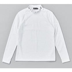 DBL03FWHM [ゴルフ レディース 【4Dimotion Fit】長袖モックネックシャツ Mサイズ ホワイト]
