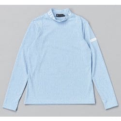 DBL03FDBM [ゴルフ レディース 【4Dimotion Fit】長袖モックネックシャツ Mサイズ ダスクブルー]