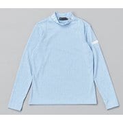 DBL03FDBL [ゴルフ レディース 【4Dimotion Fit】長袖モックネックシャツ Lサイズ ダスクブルー]